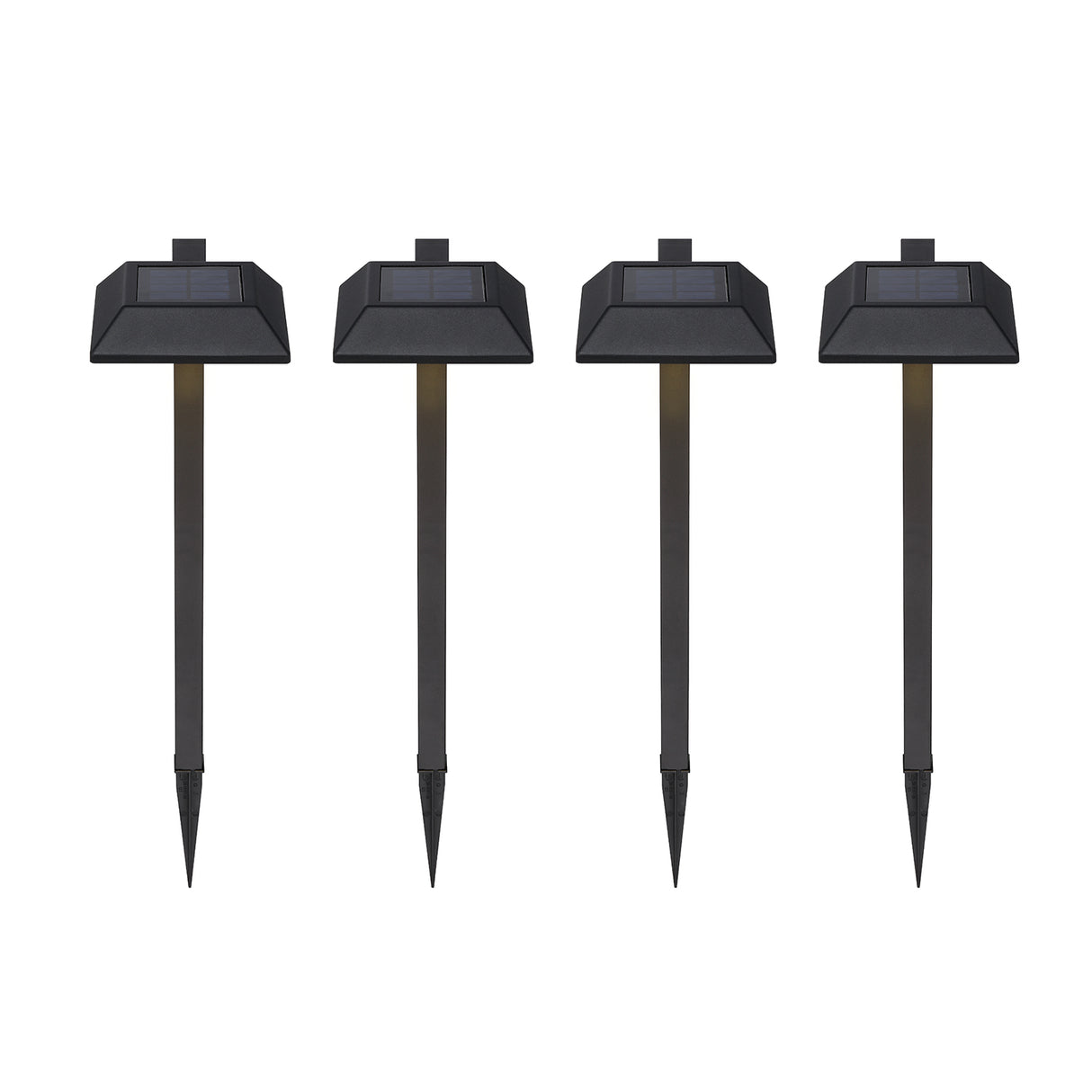 Evan Solar Path Lights, Set of 4