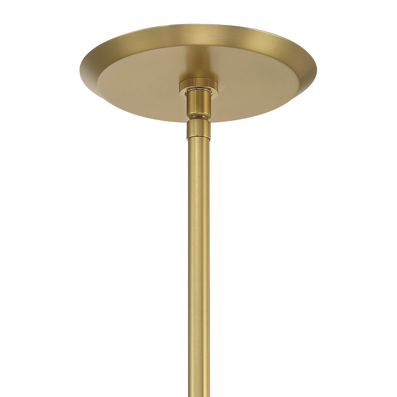 Argo Linear LED Pendant, Satin Brass