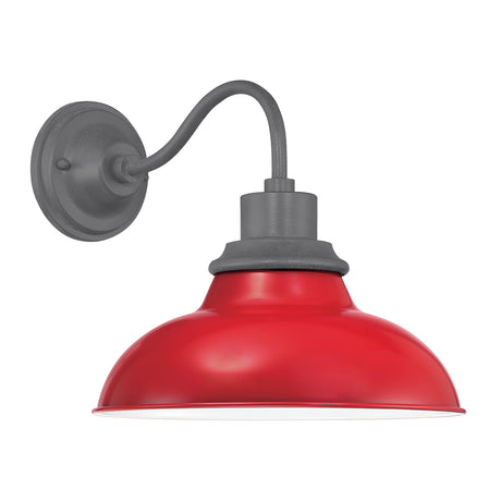 Open Box Carter Outdoor Wall Light, Red