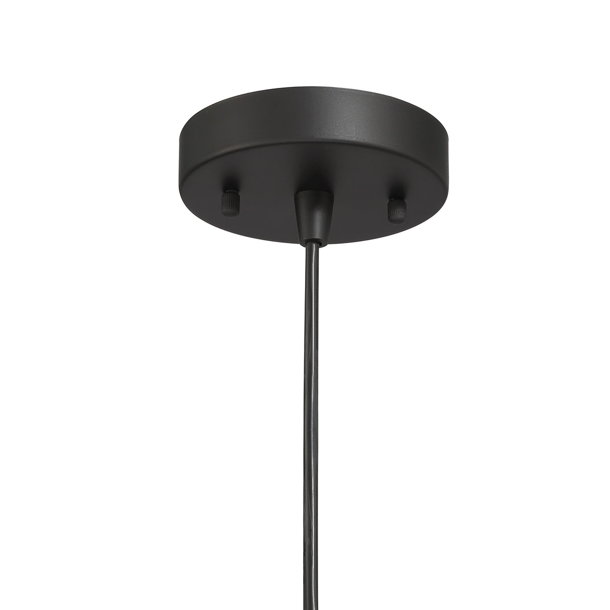 Asher Outdoor Pendant Light, Black