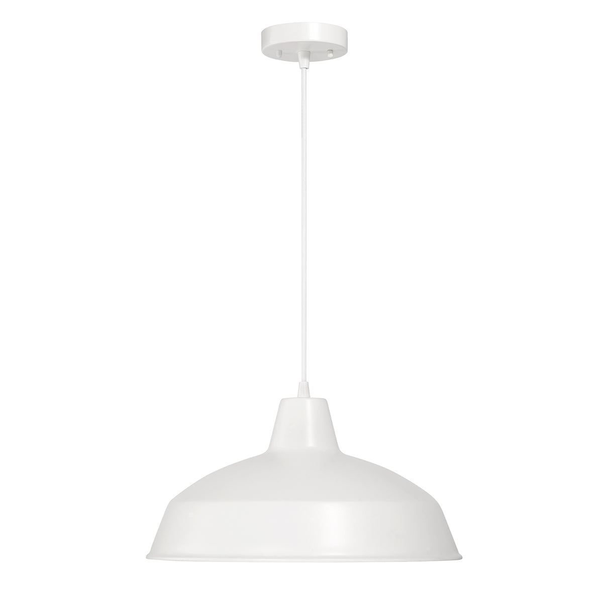 Asher Outdoor Pendant Light, White