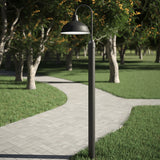 Asher Outdoor Post Light, Black