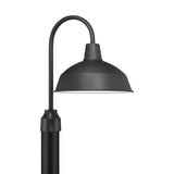 Asher Outdoor Post Light, Black