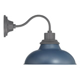 Carter Outdoor Wall Light, Navy