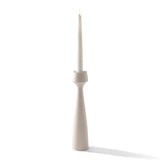 Clara Taper Candle Holder, Large, Vanilla