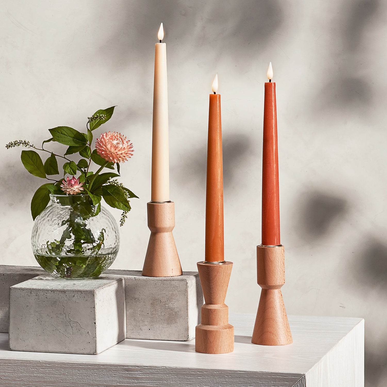 Infinity Wick Gradient Autumn Neutrals, Distressed 9