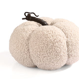 Rowan Plush Sherpa Pumpkins, Sand, Set of 2