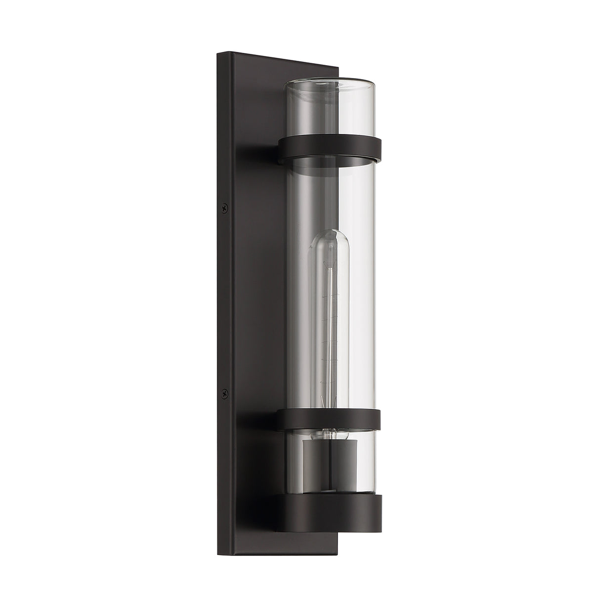 Glenn Outdoor Wall Light, Matte Black