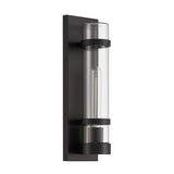 Open Box Glenn Outdoor Wall Light, Matte Black