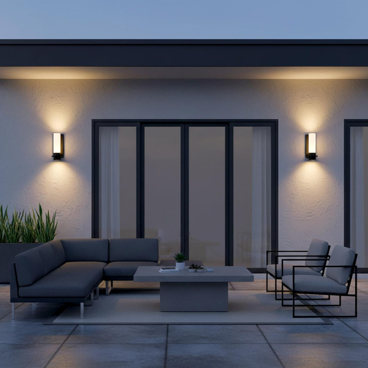 Luna LED Outdoor Wall Sconce