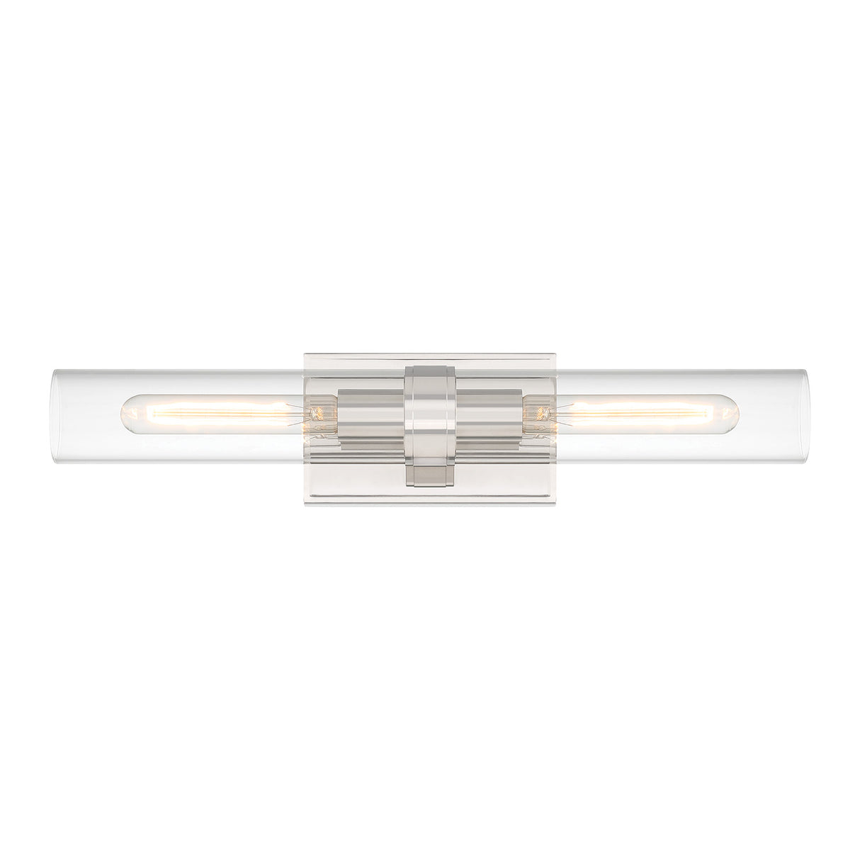 Sutton 2-Light Wall Sconce, Polished Nickel