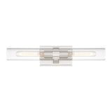 Sutton 2 Light Wall Sconce, Polished Nickel