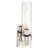 Sutton 2 Light Wall Sconce, Polished Nickel