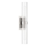 Sutton 2-Light Wall Sconce, Polished Nickel