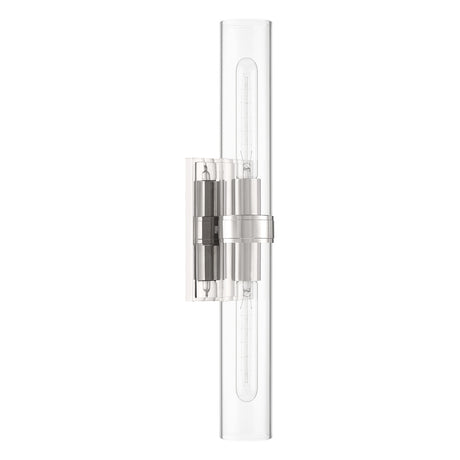 Sutton 2-Light Wall Sconce, Polished Nickel