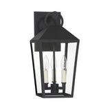 Cole Outdoor Wall Light, Medium, Black