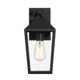 Cole Outdoor Wall Light, Small, Black