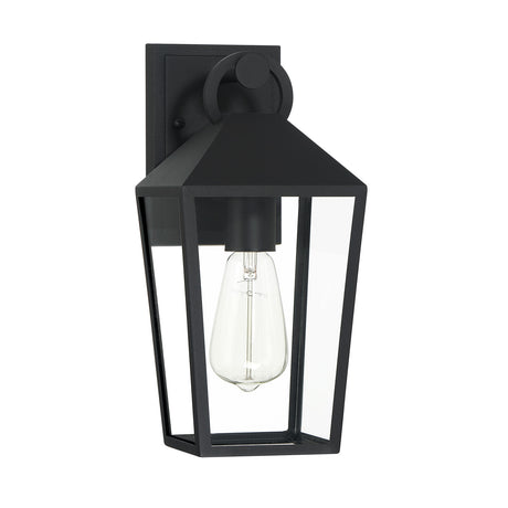 Cole Outdoor Wall Light, Small, Black