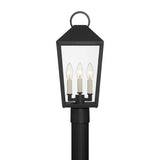 Cole Outdoor Post Light, Black