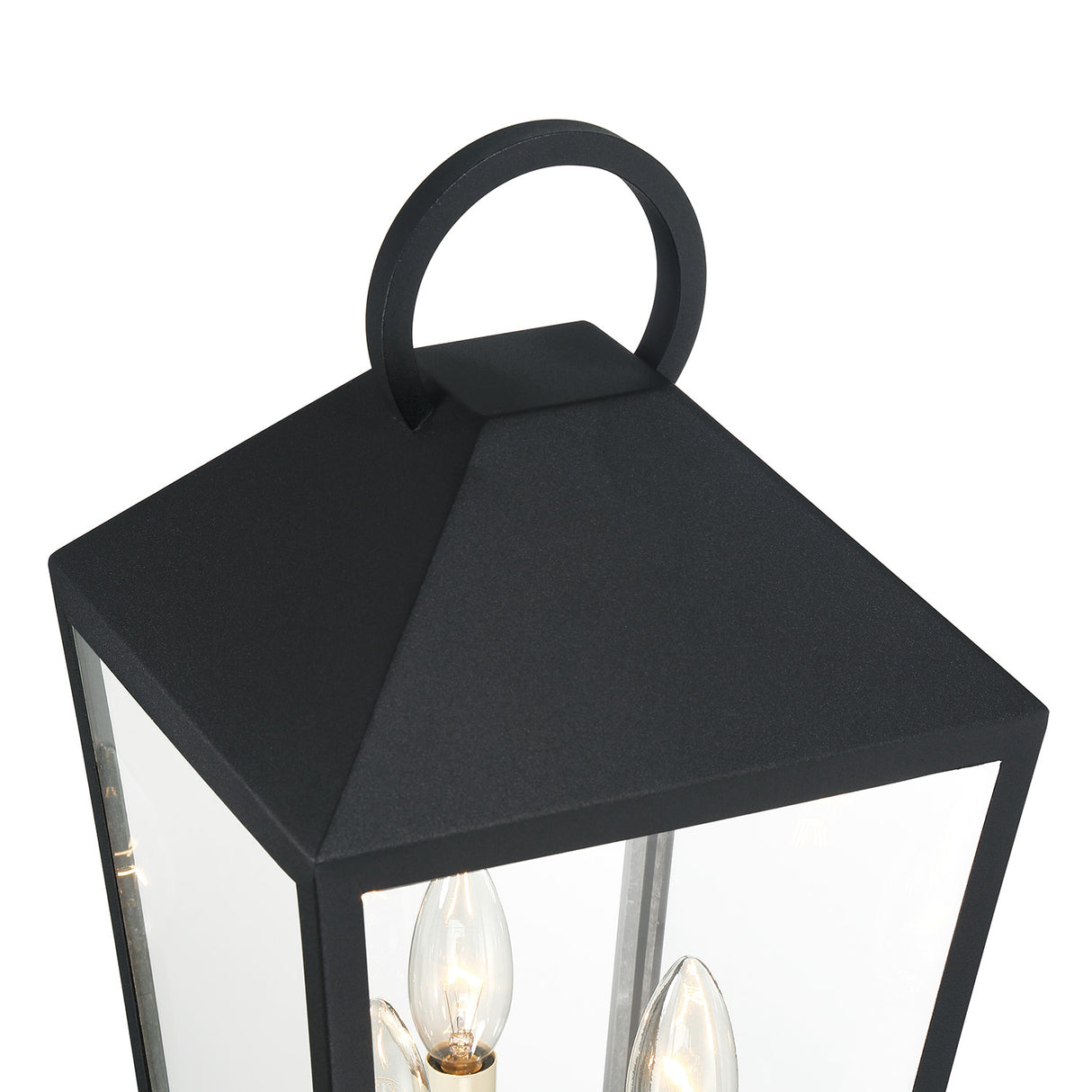 Cole Outdoor Post Light, Black