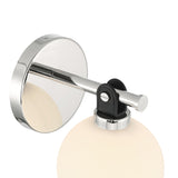 Bryce Vanity LED Wall Sconce, Polished Nickel