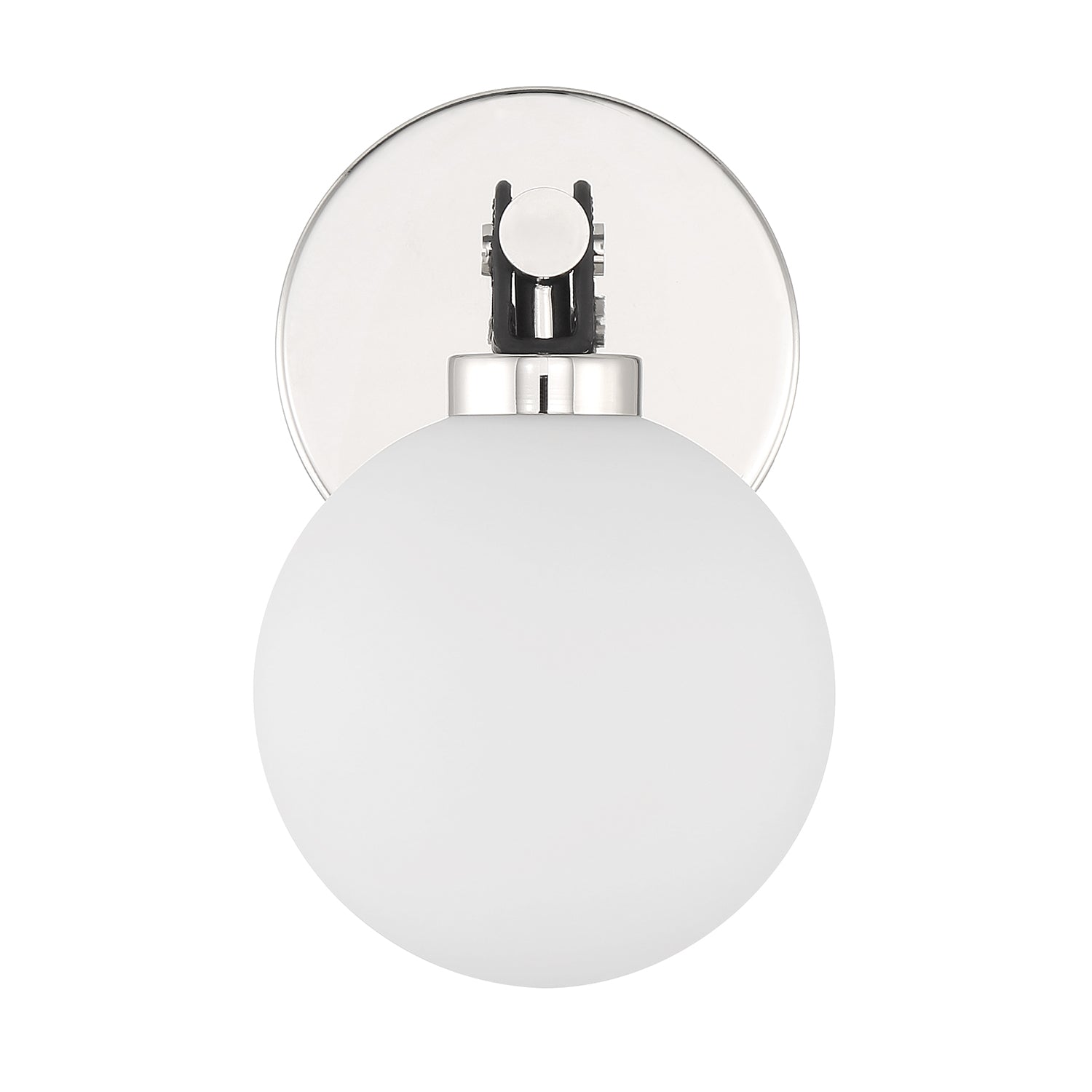 Bryce Vanity LED Wall Sconce, Polished Nickel