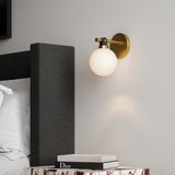 Bryce Vanity LED Wall Sconce, Aged Brass