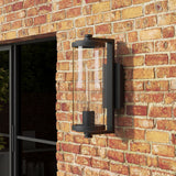 Hamilton Outdoor Wall Light, Matte Black