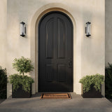 Hamilton Outdoor Wall Light, Matte Black