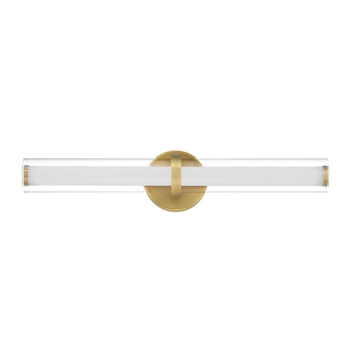 Ellie LED Vanity Light, Aged Brass