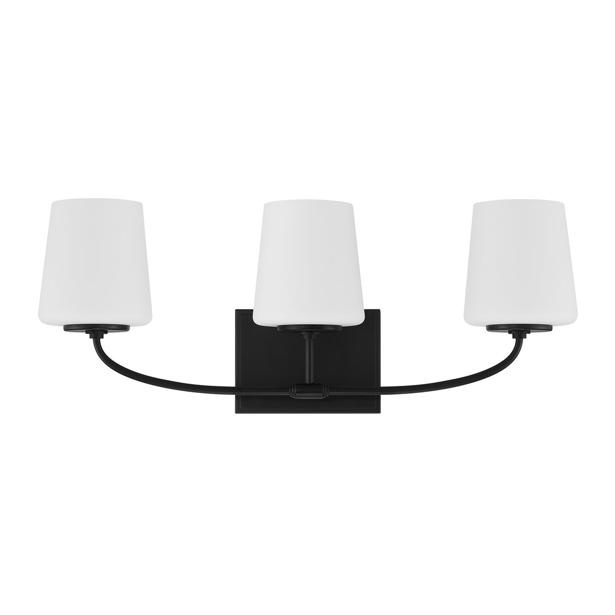 Blake 3 Light Vanity, Matte Black