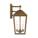 Cole Outdoor Wall Light, Medium, Burnished Brass