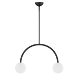 Risa 2 Globe Arc LED Pendant