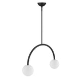 Risa 2 Globe Arc LED Pendant