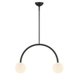 Risa 2 Globe Arc LED Pendant