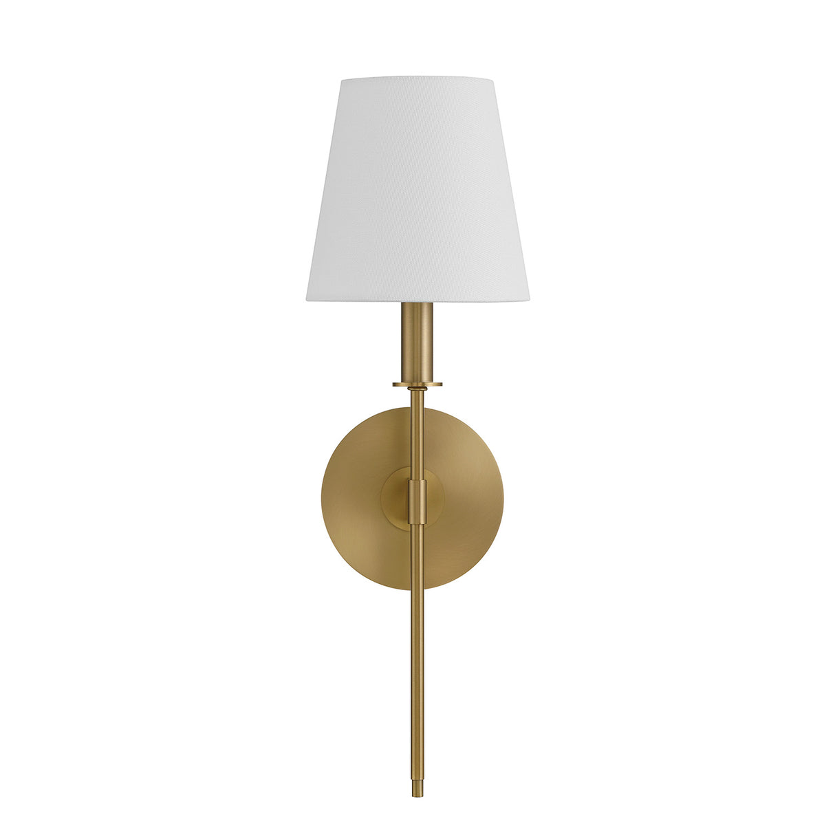 Taylor Wall Sconce, Aged Brass