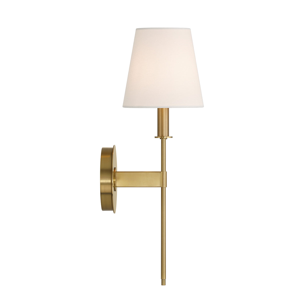 Taylor Wall Sconce, Aged Brass