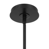 Taylor 6 Light Chandelier, Matte Black