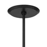 Nova 3 Light LED Pendant, Matte Black