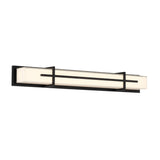 Wright LED Vanity Light, Matte Black