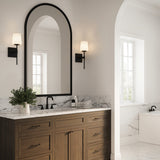 Blake Wall Sconce, in a transitional Bathroom