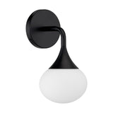 Talia LED Wall Sconce, Matte Black