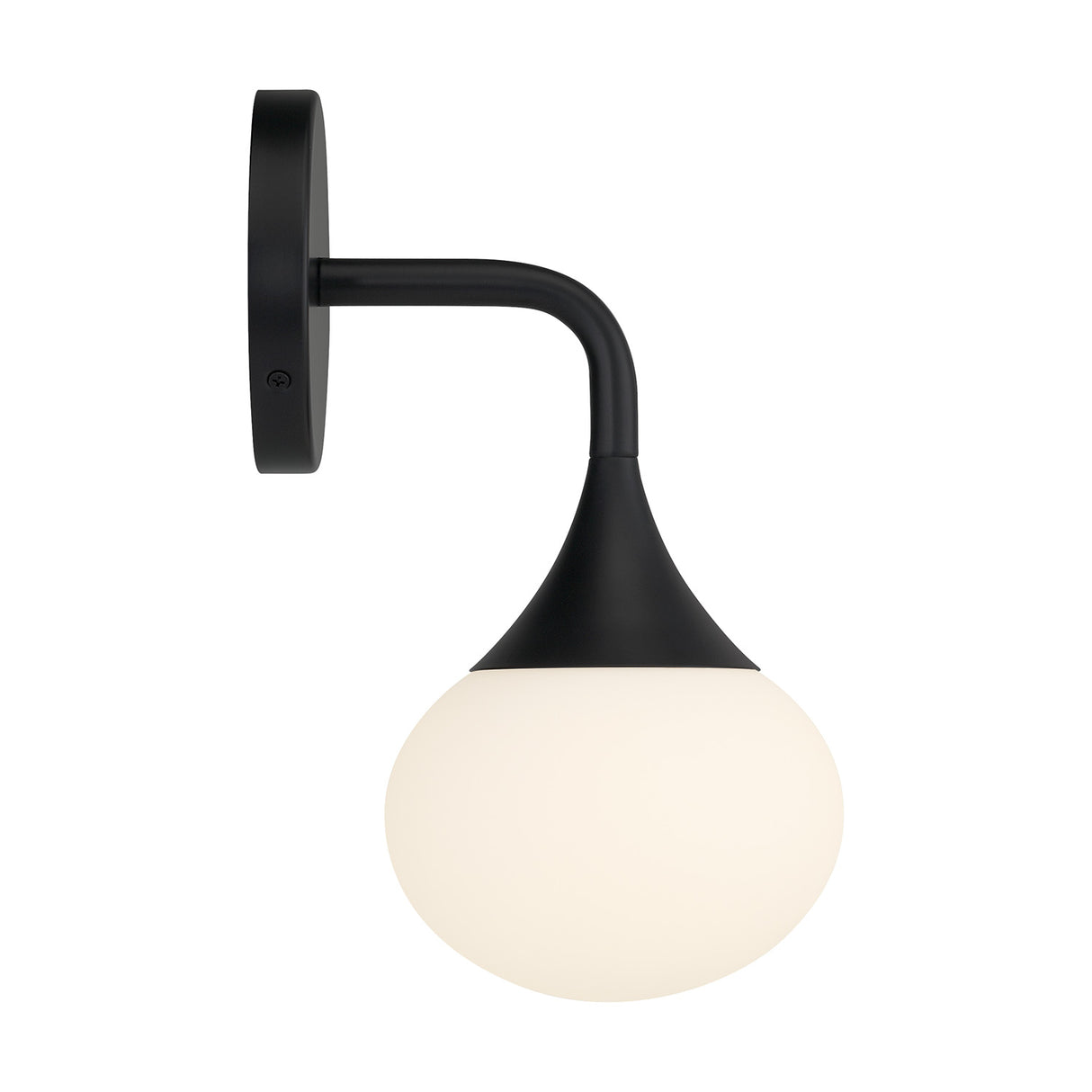 Talia LED Wall Sconce, Matte Black