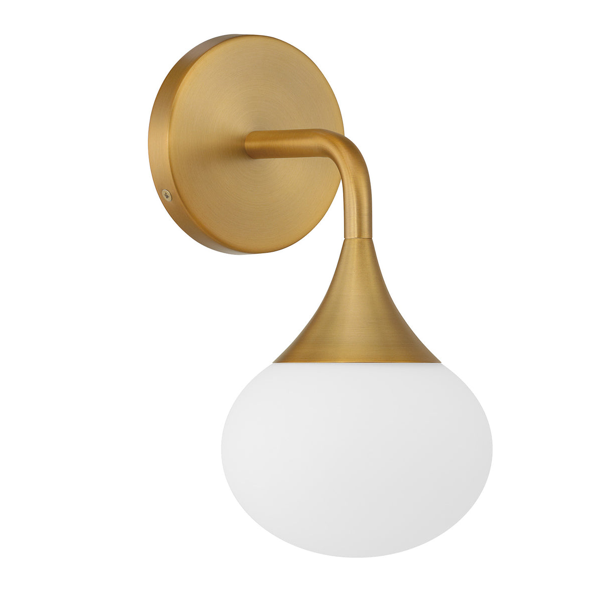 Talia LED Wall Sconce, Aged Brass