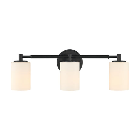 Becca 3 Light Vanity, Matte Black