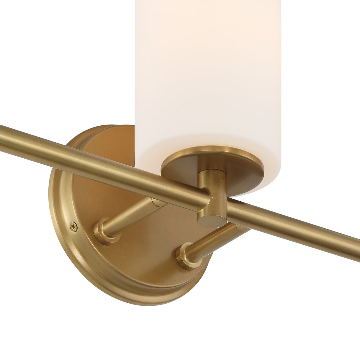 Becca 3 Light Vanity, Aged Brass