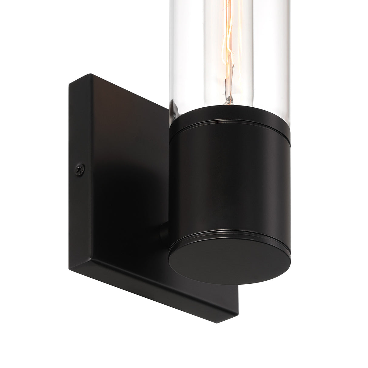 Lea Wall Sconce, Matte Black