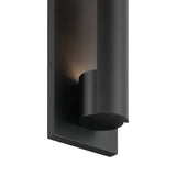 Austin LED Outdoor Wall Light, Black