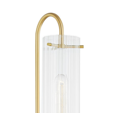 Camie Wall Sconce, Aged Brass