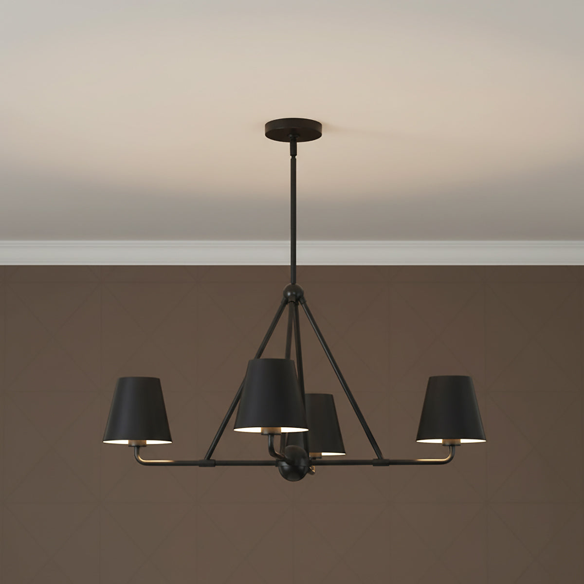 Banks 4 Light Chandelier 32